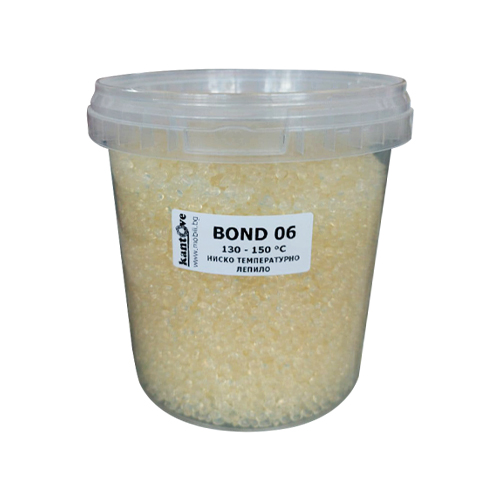 Bond 06 Low Temperature 130-150°C Hotmelt Adhesive Test Sample